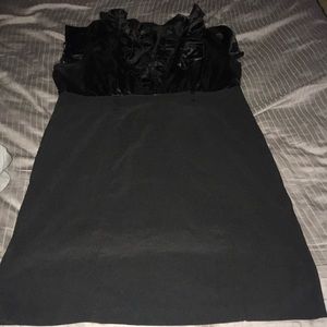 Black pencil skirt dress
